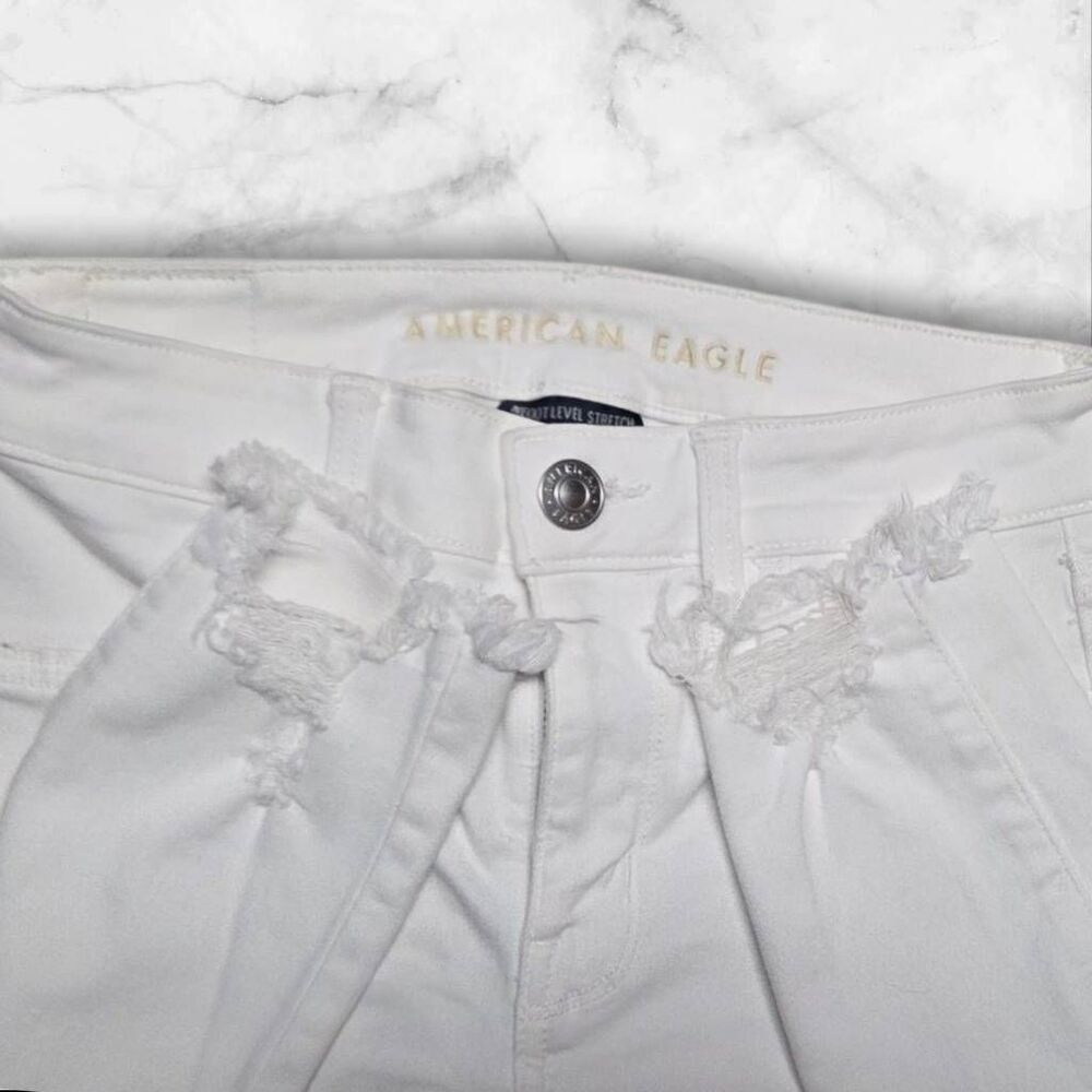 American Eagle Size 0 White Jeans - Picture 3 of 3